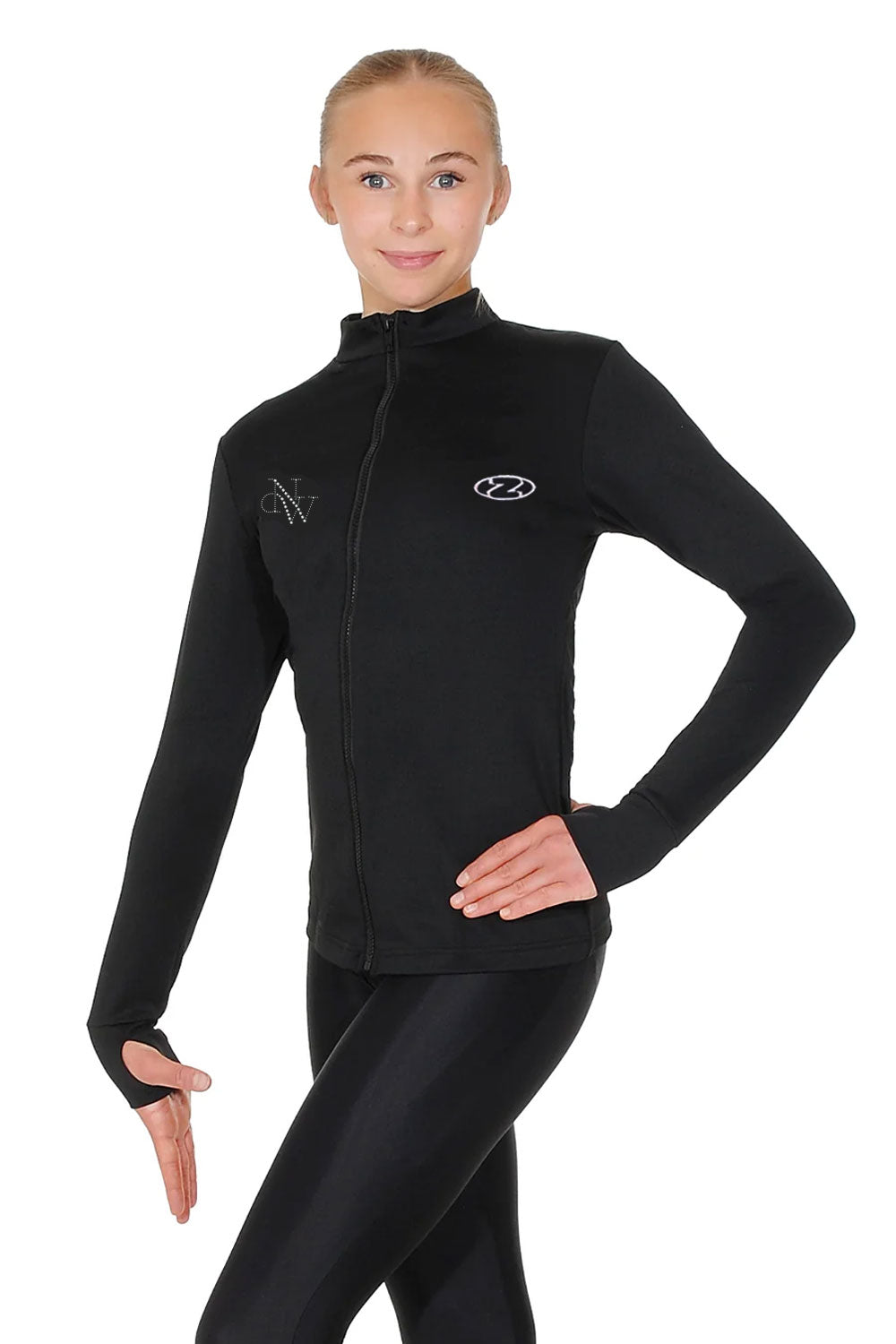 Girls Gymnast Zip Jacket - North West Region WAG