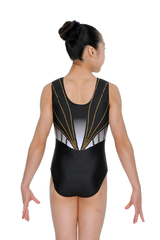 Onyx Sleeveless Gymnastics Leotard