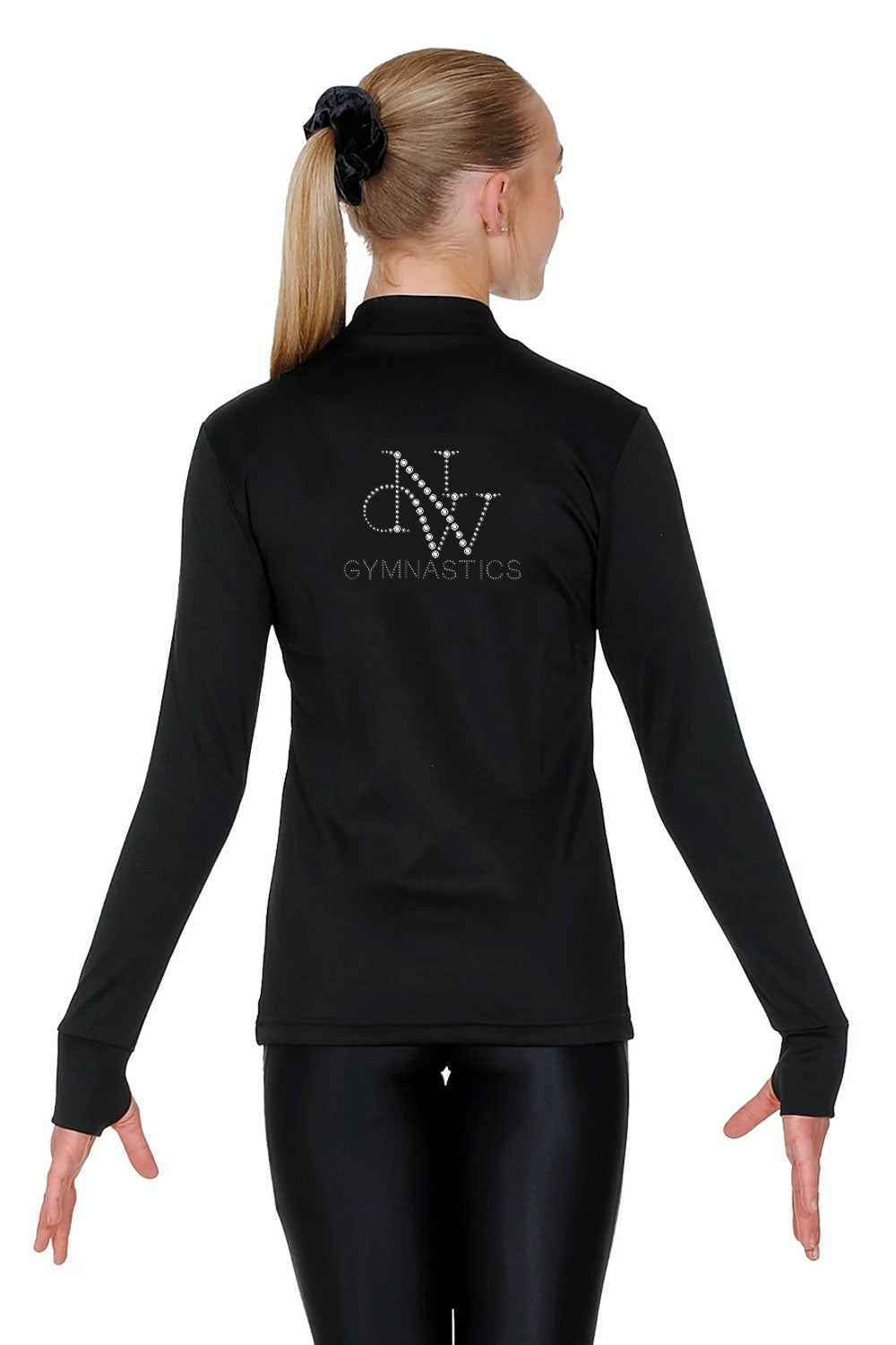 Girls Gymnast Zip Jacket - North West Region WAG