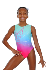Sky Sleeveless Gymnastics Leotard